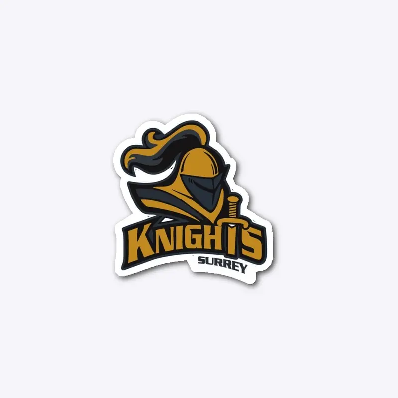 Surrey knights sticker